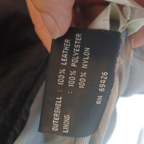 WILSONS LEATHER Zip Up Jacket XL, Y2K,  pit to pit is 25" - Picture 7 of 9